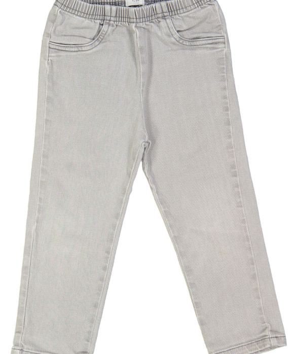 lange broek grijs jeans elastiek 02j