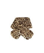 écharpe leopard beige