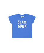 t-shirt boxy slam dunk felblauw 02j