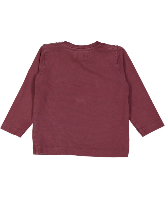t-shirt rood lucky baby 12m
