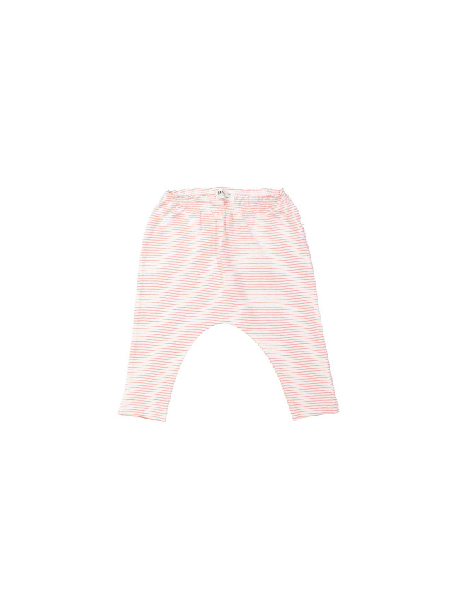 Broek streep rood 06m-09m