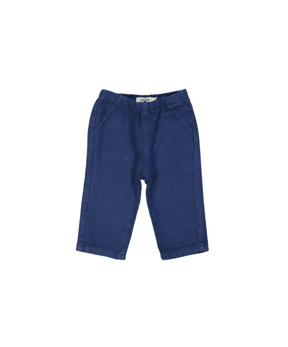 pantalon confortable mini bleu cobalt