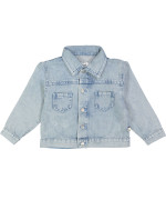 Veste en jeans snow bleach