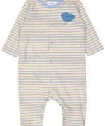 pyjama blauw gestreept wolkje 03m .