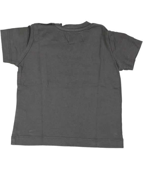 t-shirt grijs little boys are made of 06m