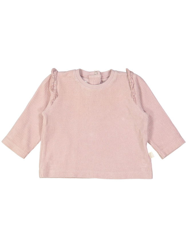 sweater roze fijne rib 06m