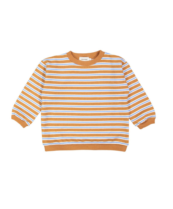 Sweater stripe light brown