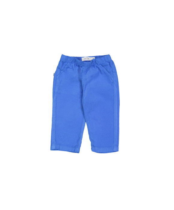 Comfy broek mini rib electrisch blauw 