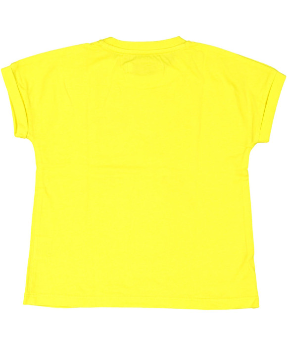 t-shirt geel vogels 02j