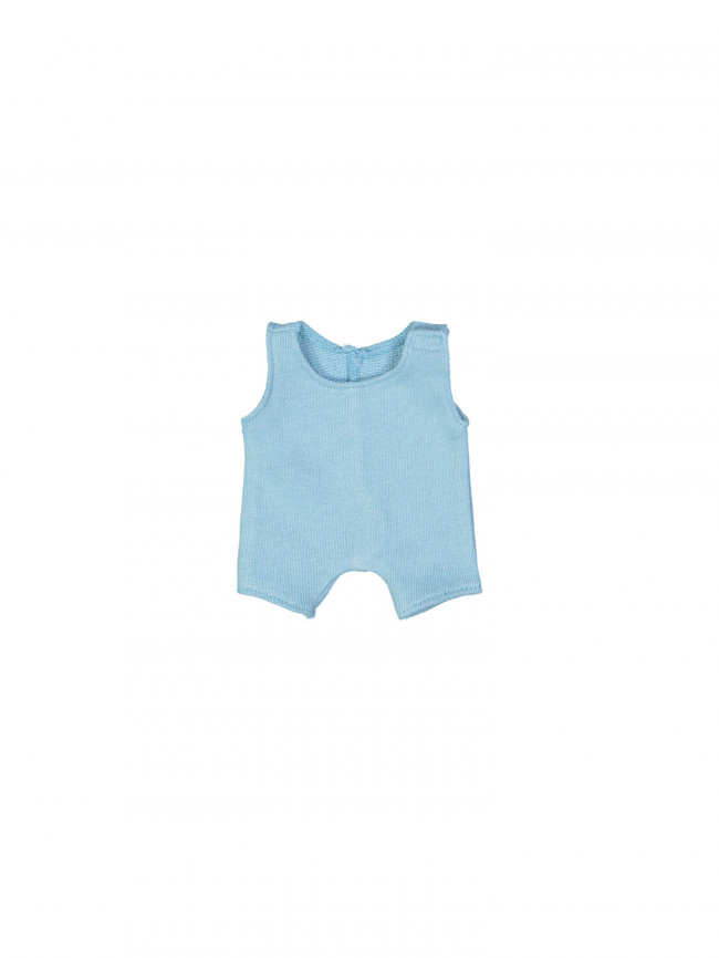 doll dungaree light blue