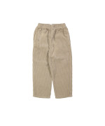 Comfy broek brede rib beige 12m-18m
