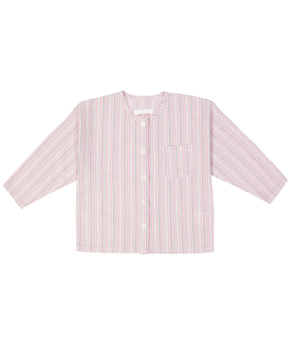 shirt stripe light pink