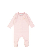 pyjama streep unicorn roze 00m