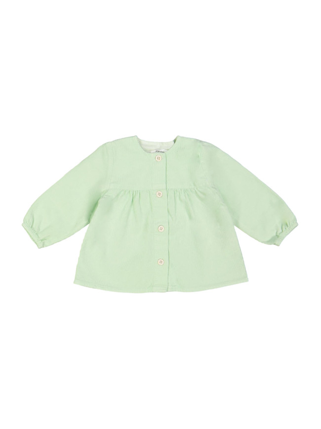 Blouse mini ribbed mint