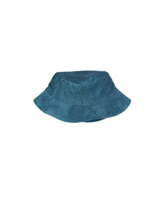 hoed corduroy blauw