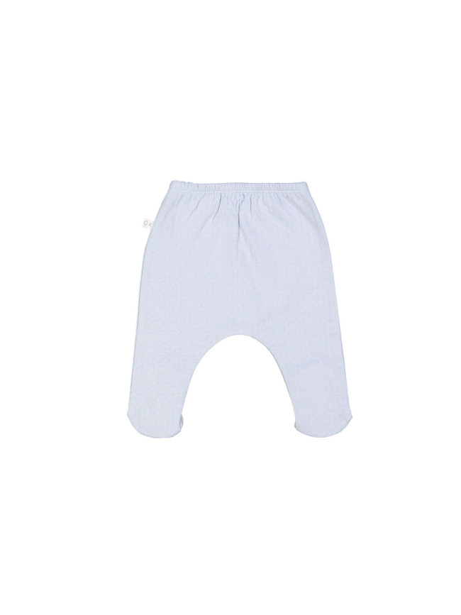 Pants feet ajour light blue