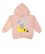 Sweater meilleurs amis rose clair