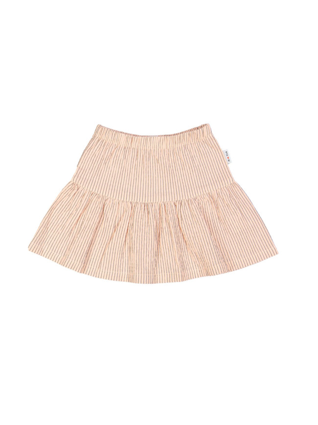 Skirt stripe light pink 18m