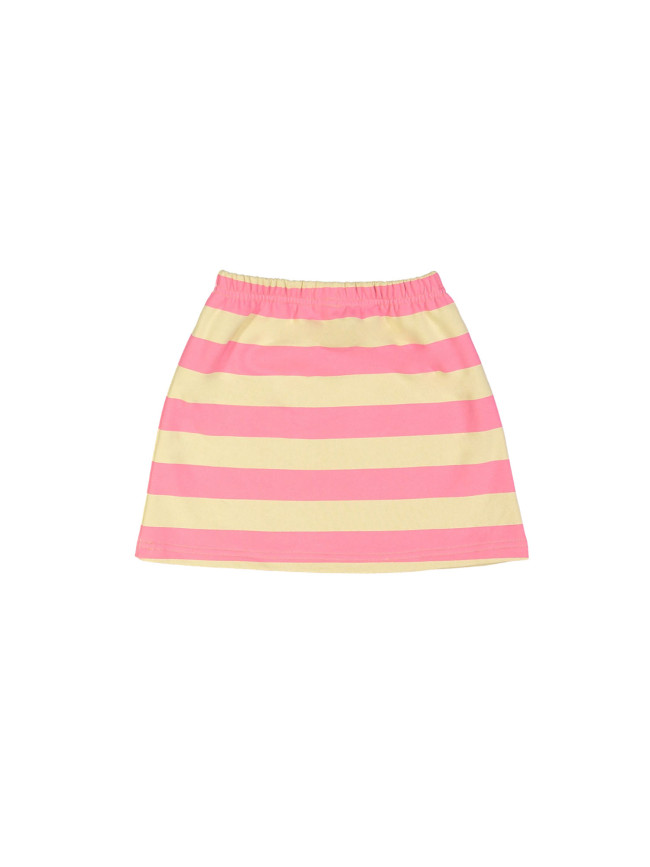 Skirt stripe bright pink 10j