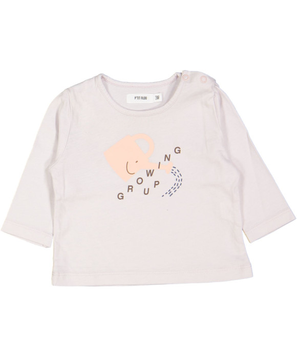 t-shirt paars growing up 03m