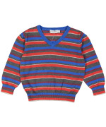 pull blauw gestreept 18m .