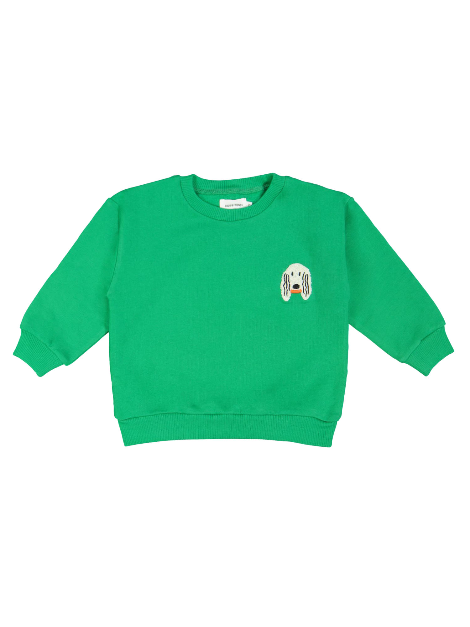 Sweater dog felgroen 02j