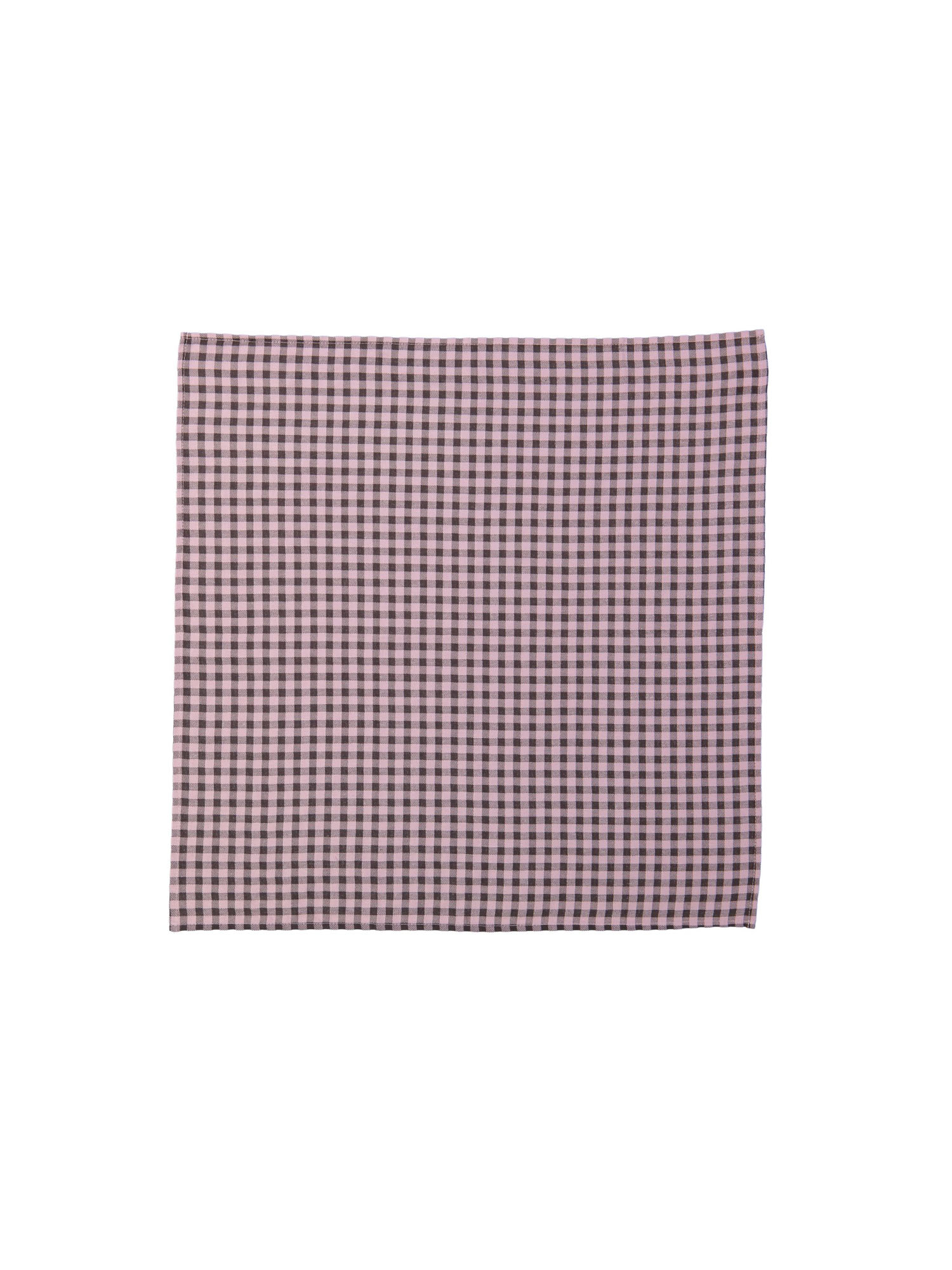Scarf checks pink