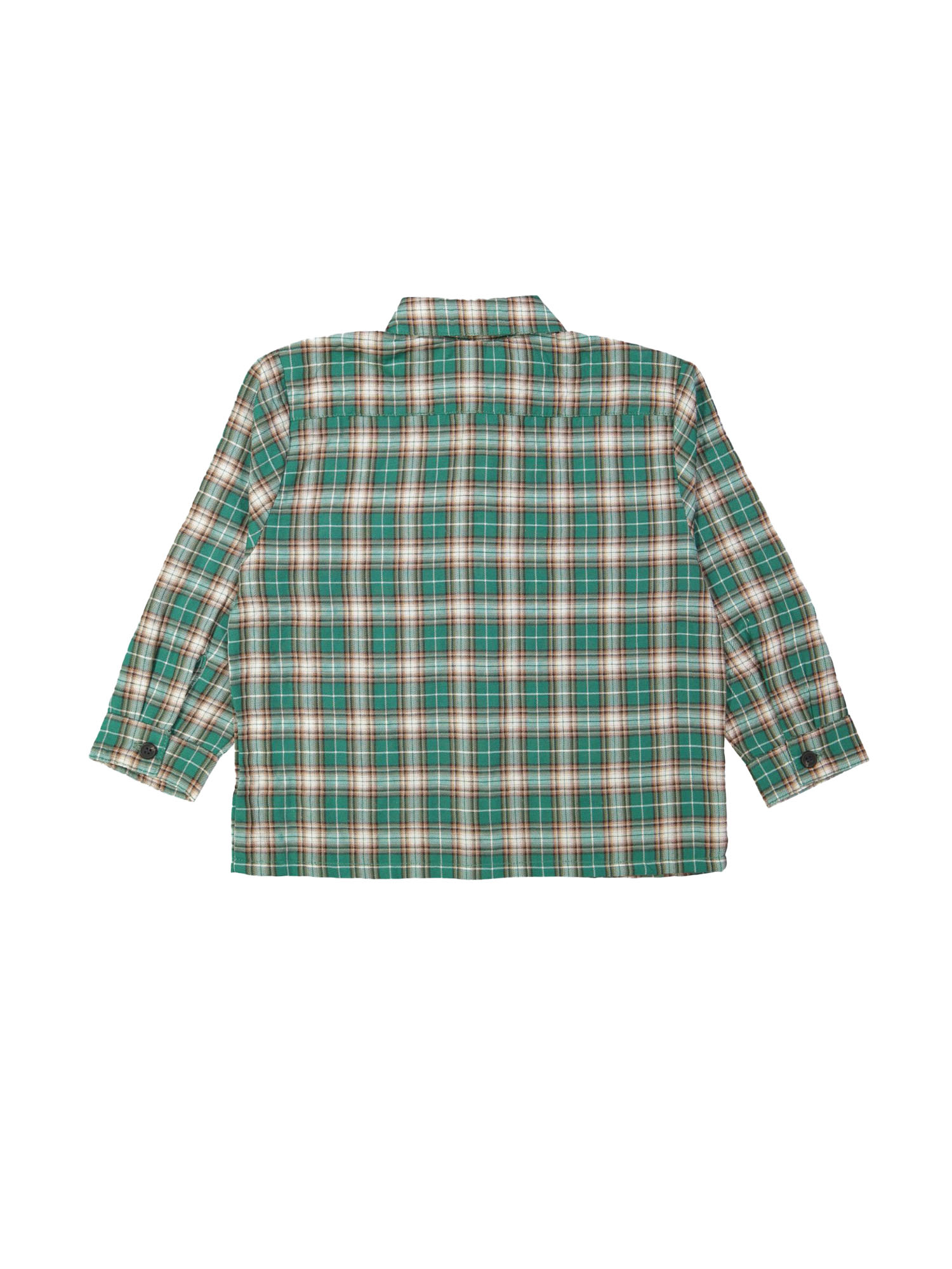 Hemd ruit groen 12m-18m