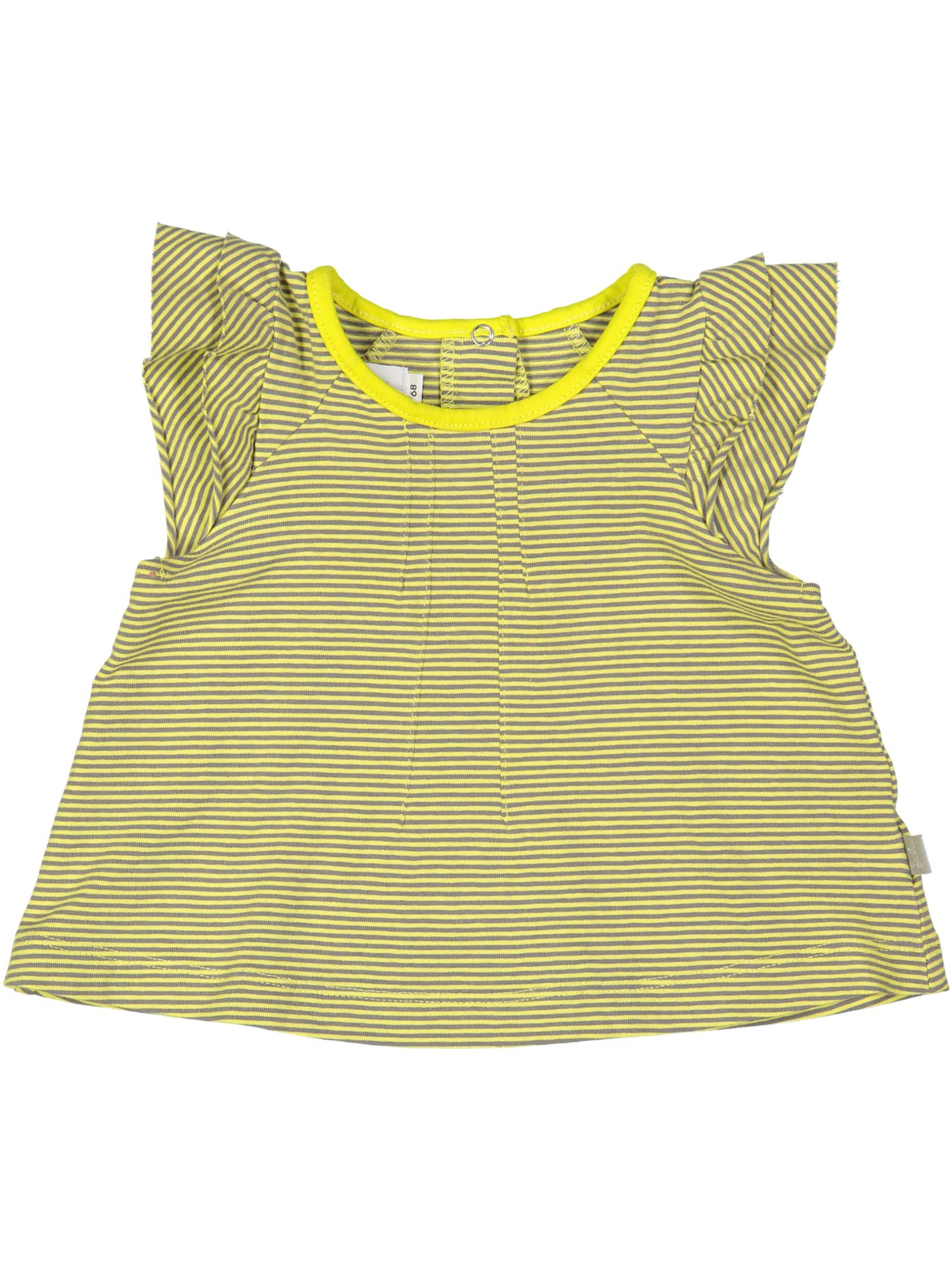 t-shirt geel streep 06m