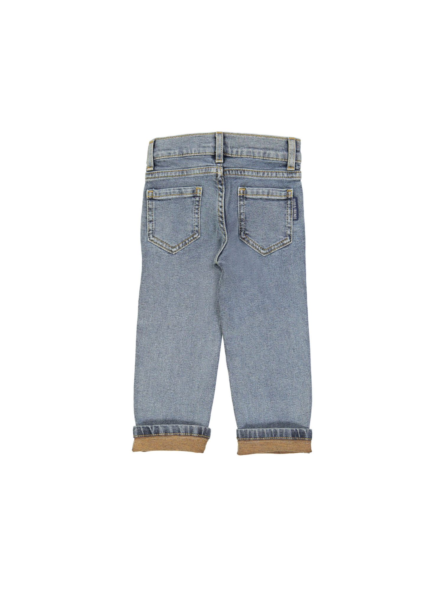jeans regular zipper rust