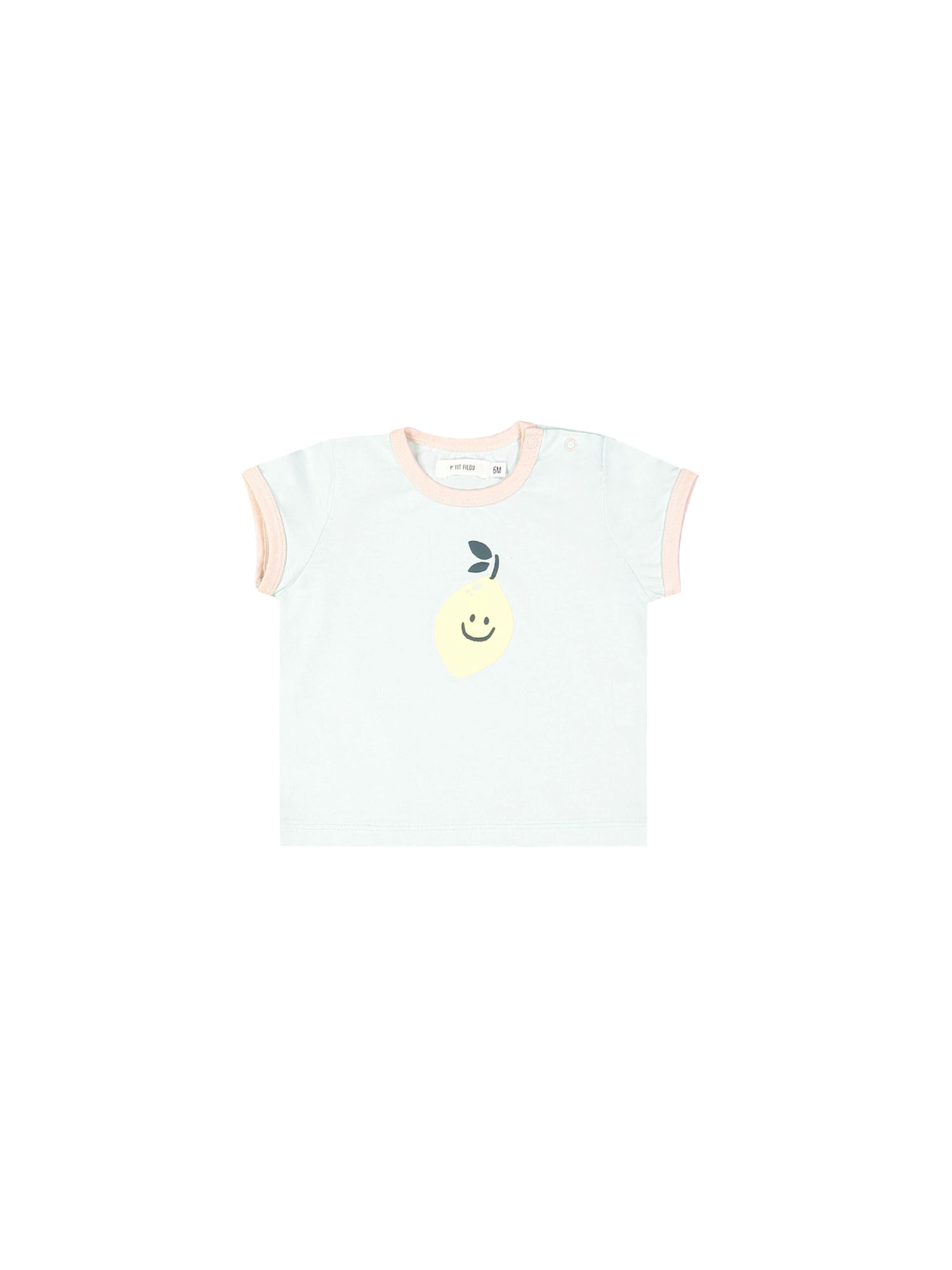 t-shirt mini limone aqua 03m