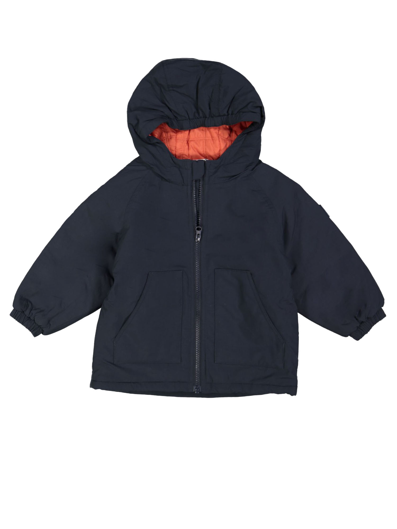 Winterjas jongens donkerblauw 12m-18m