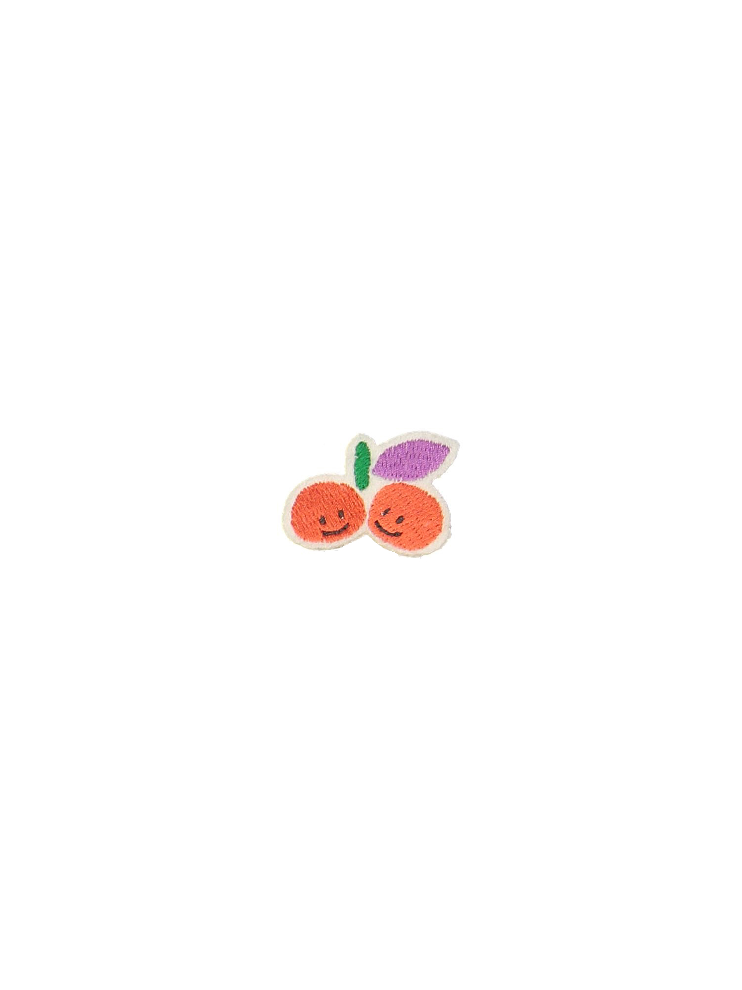 broche cherry rood one size
