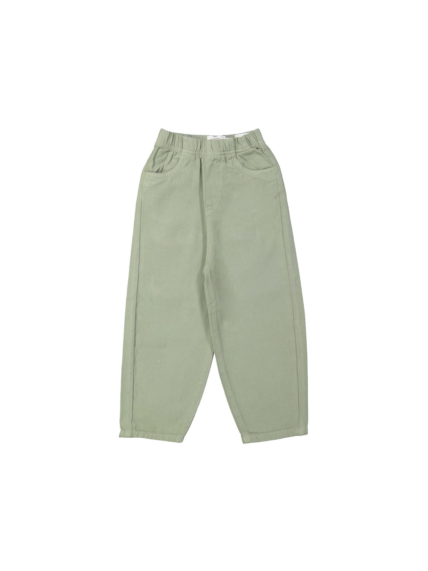 Pantalon gris-vert