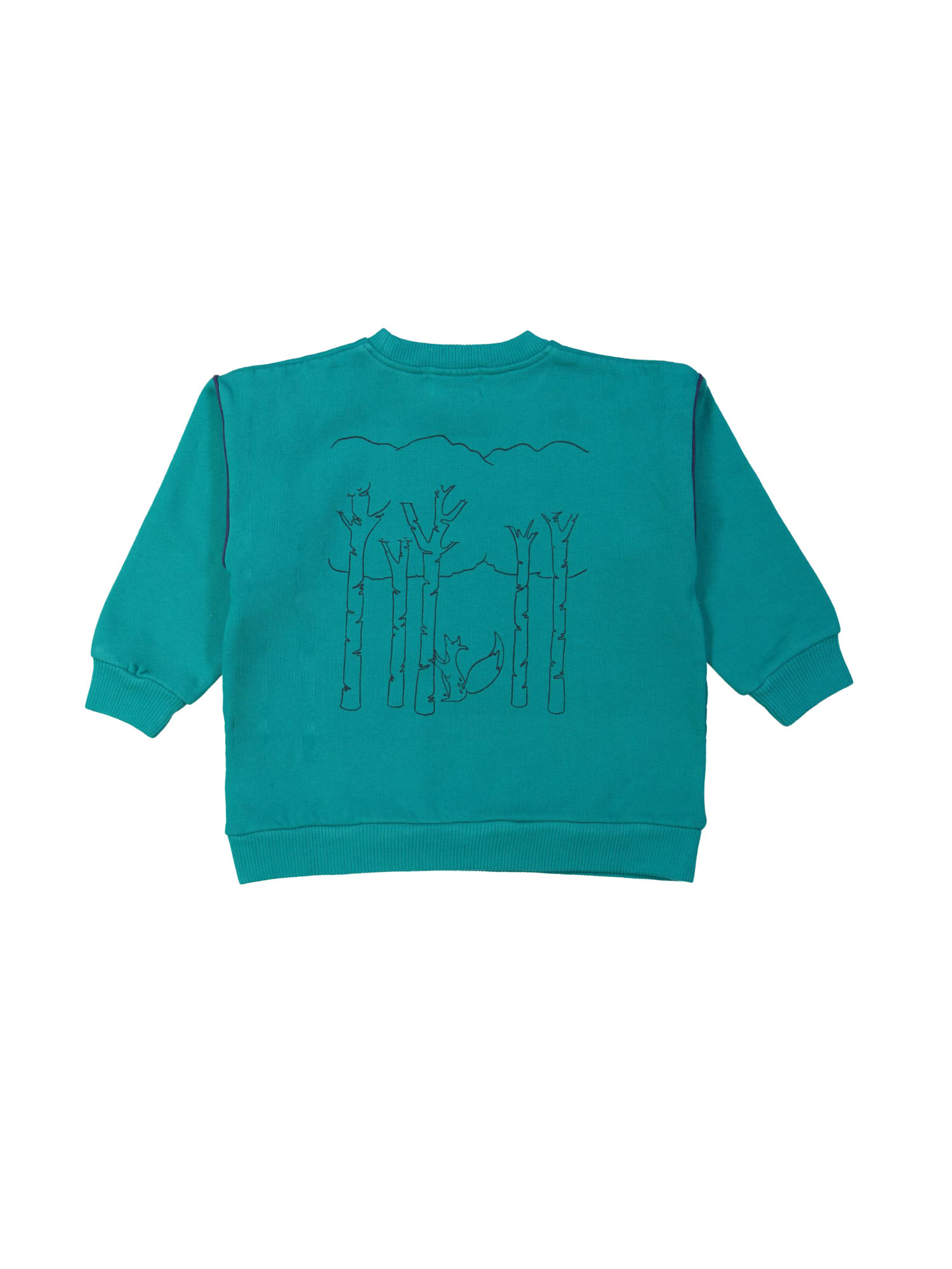 Sweater wood groen 12m-18m