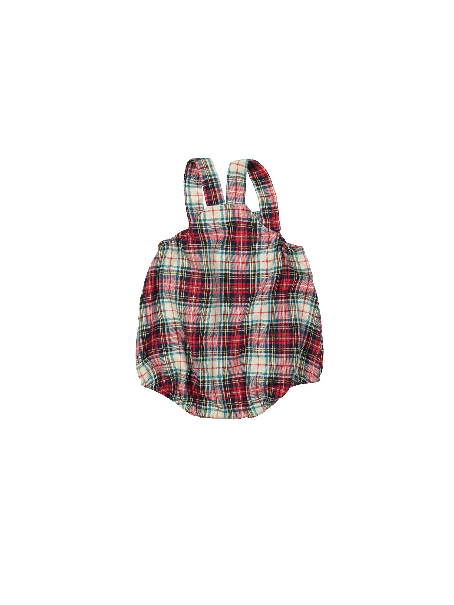 Kruippak ruit rood 06m-09m