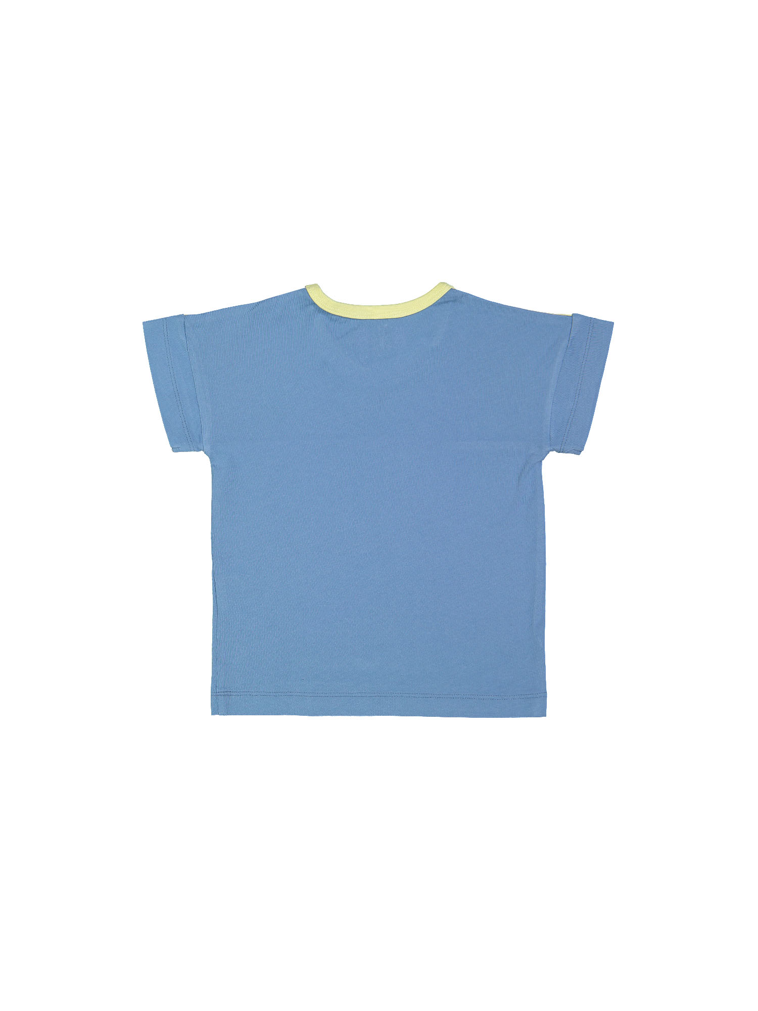 t-shirt boxy little dog blauw 07j