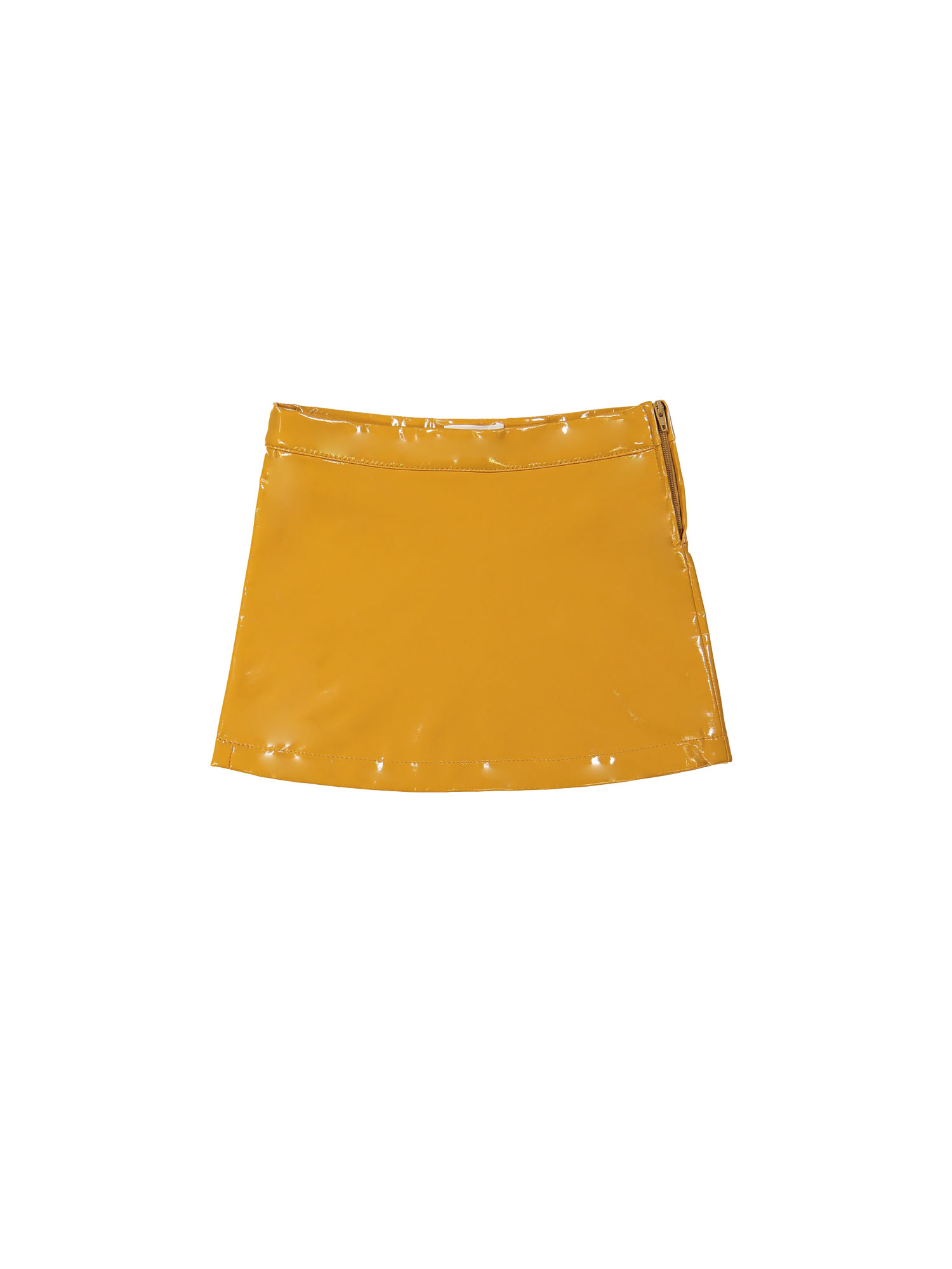 Mini jupe ocre