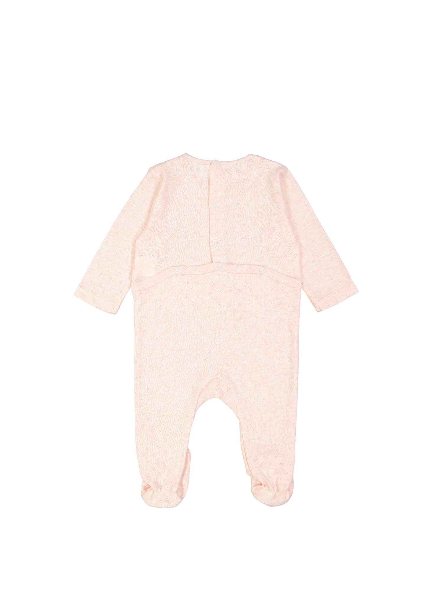 pyjama ajour roze 00m