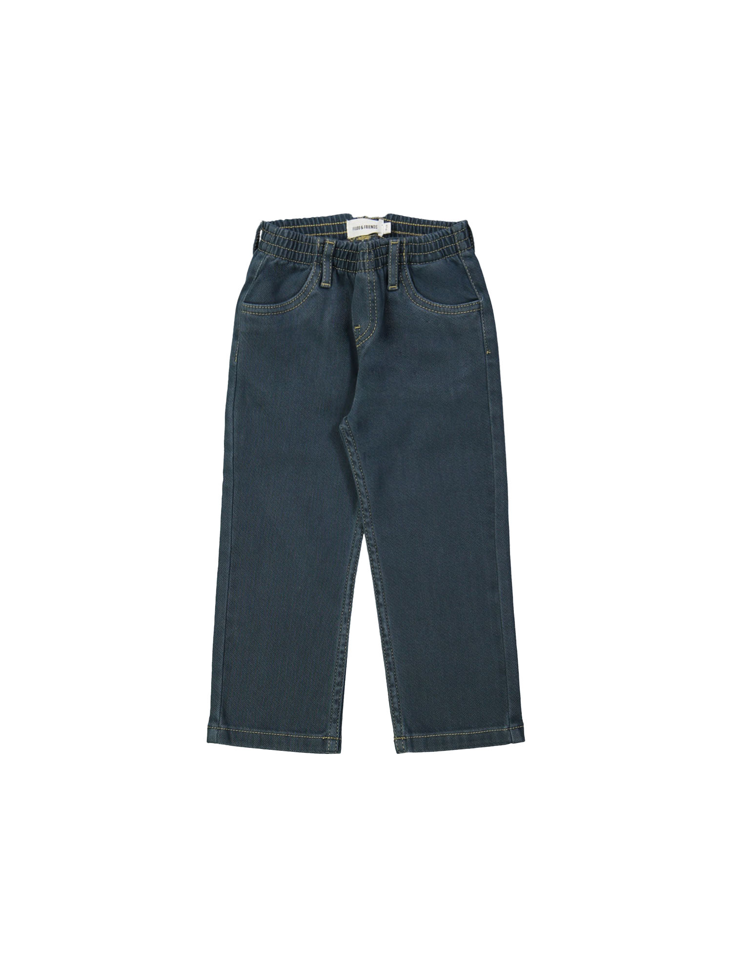Jeans regular elastic petrol