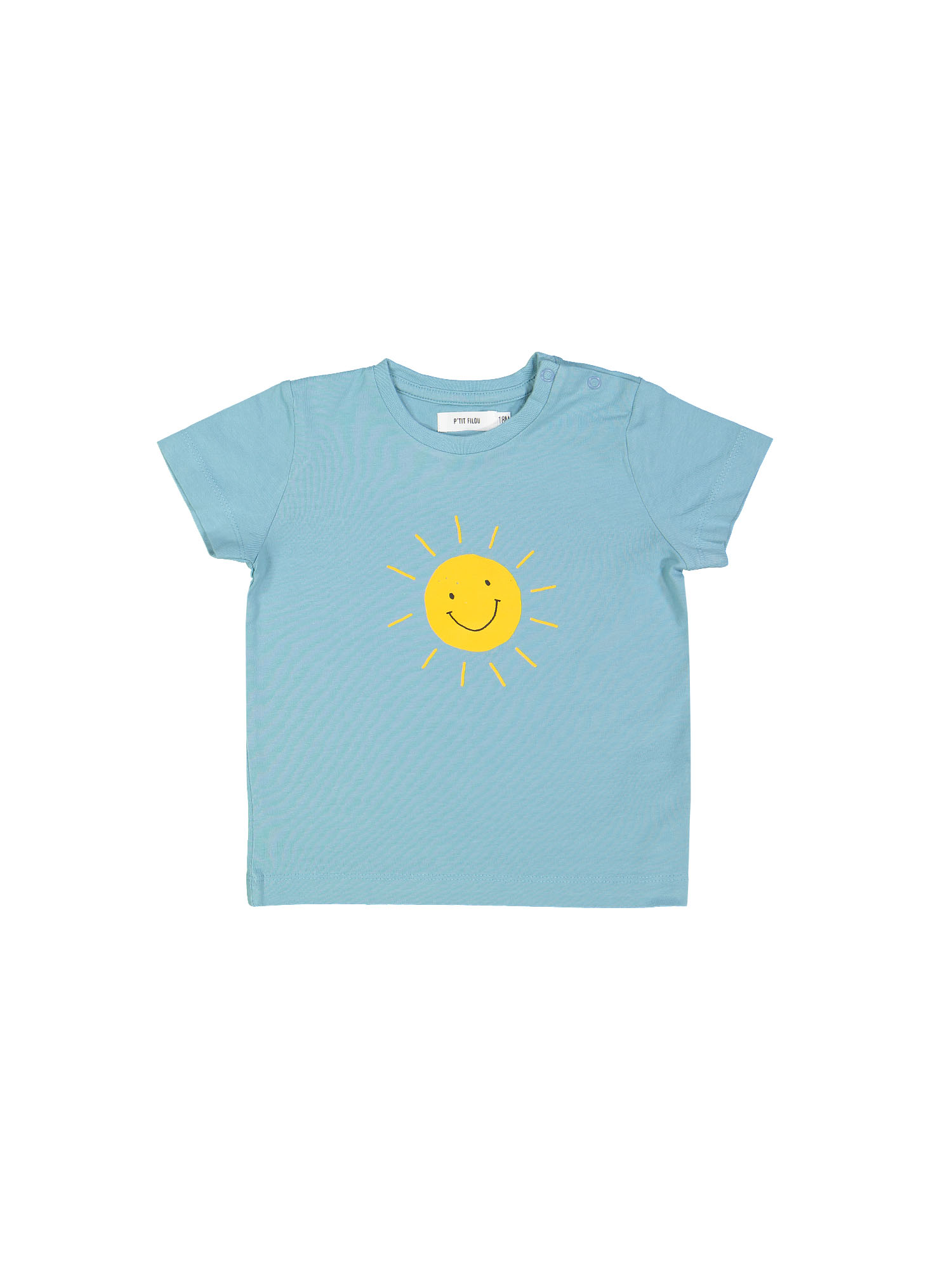t-shirt sun blauw 03m