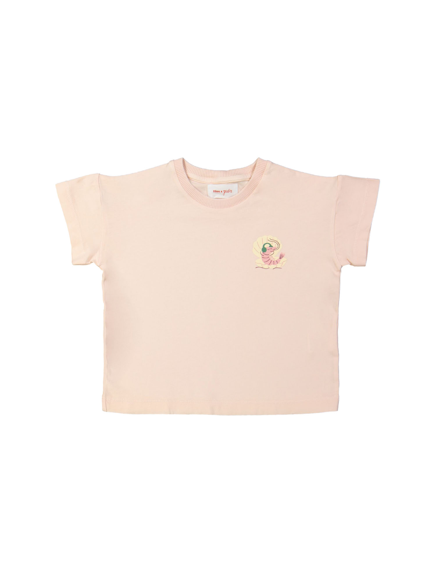 T-shirt music lichtroze 12m