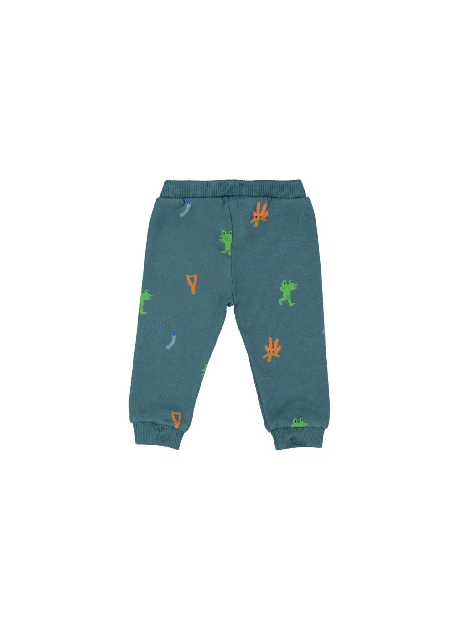 jogging pants mini critters dark green