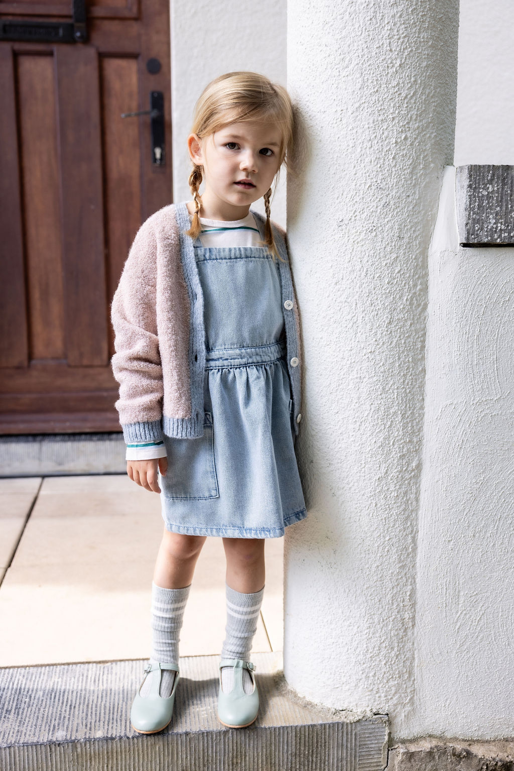 Robe jean snow bleach