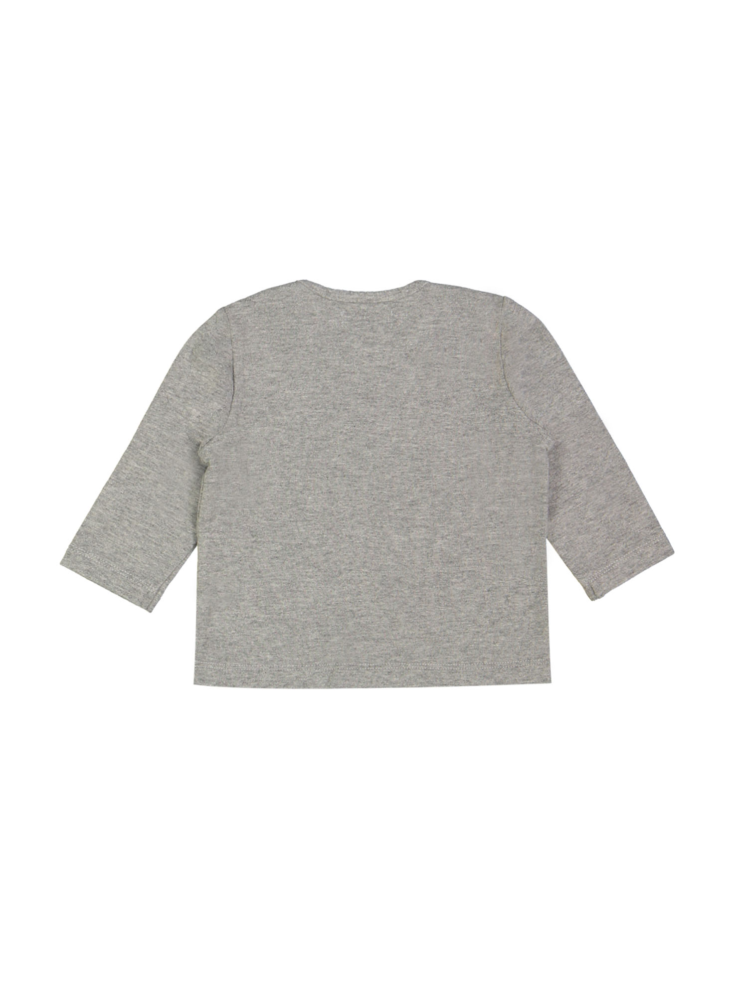 T-shirt babybirdie grijs 09m