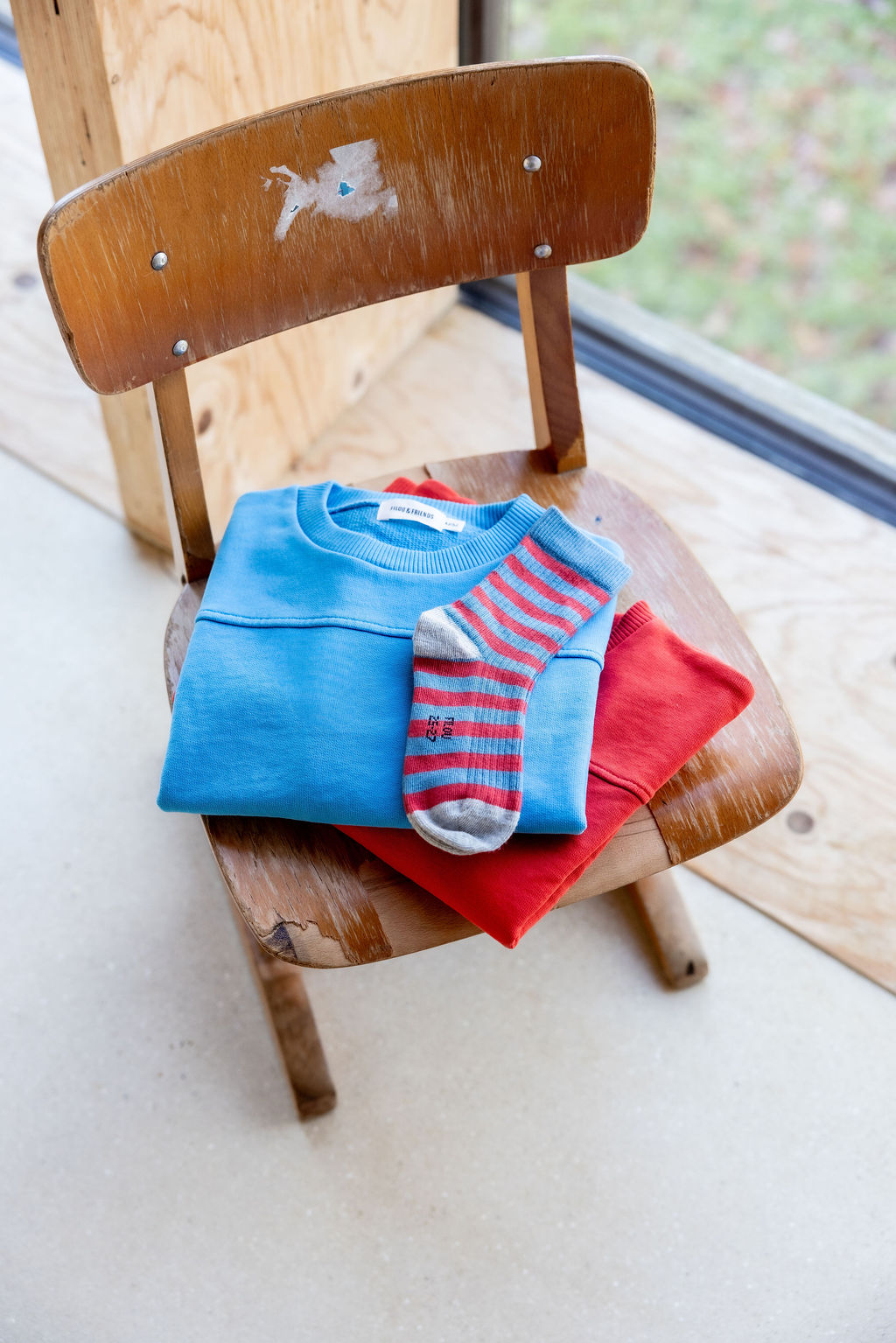 Sweater filou rood 12m
