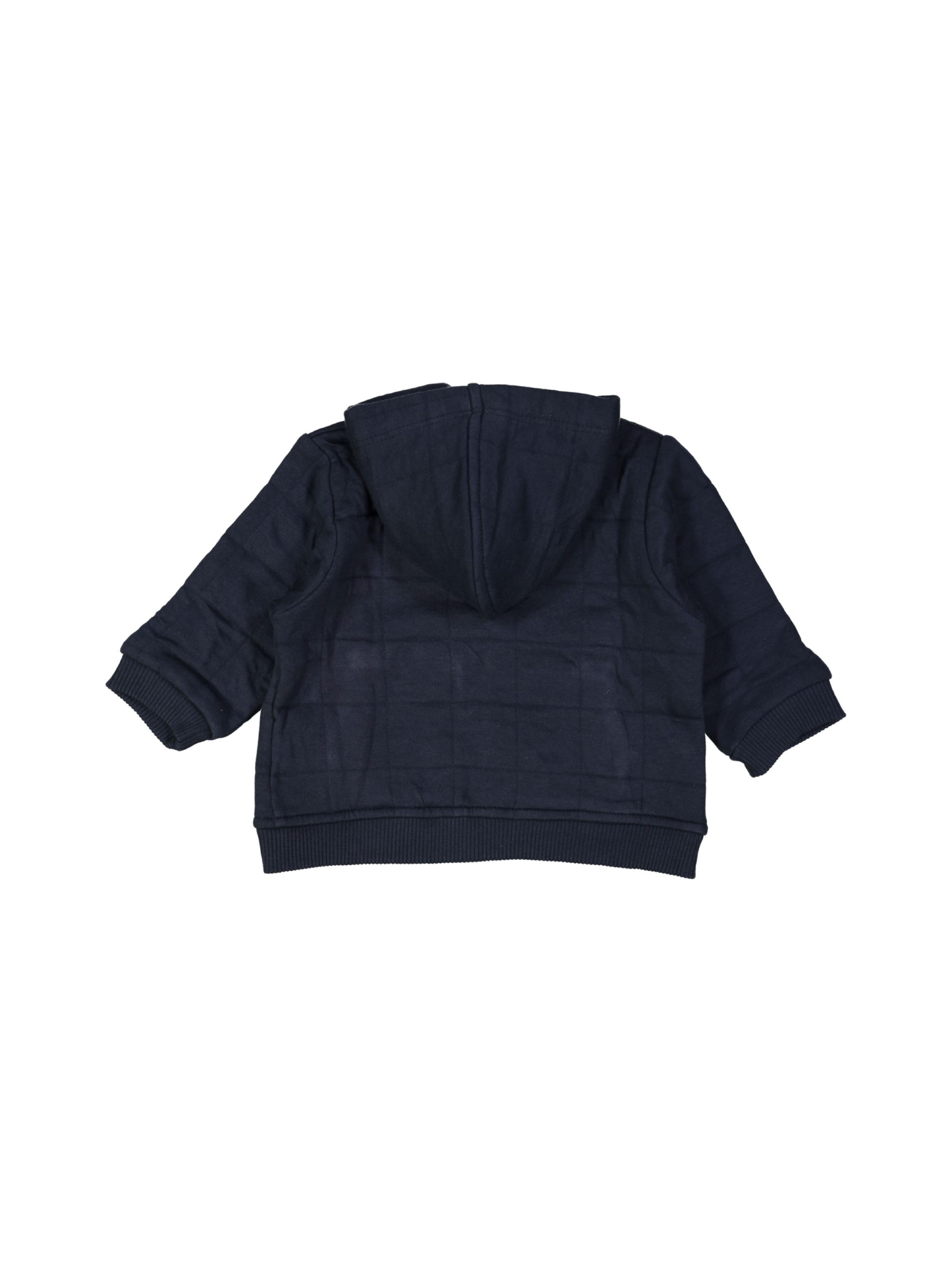 gilet mini matelassé bleu foncé