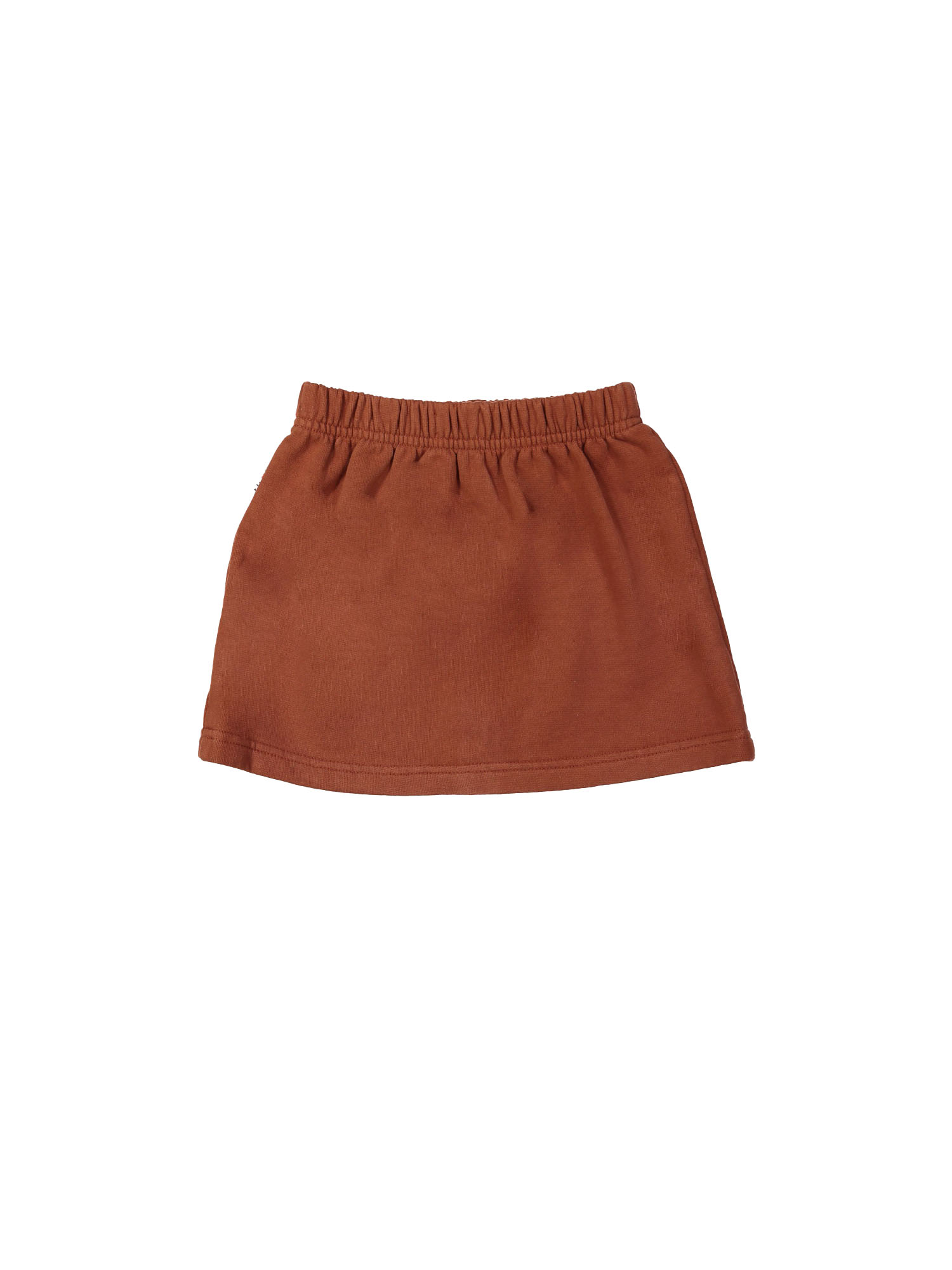 Rok molton roodbruin 12m