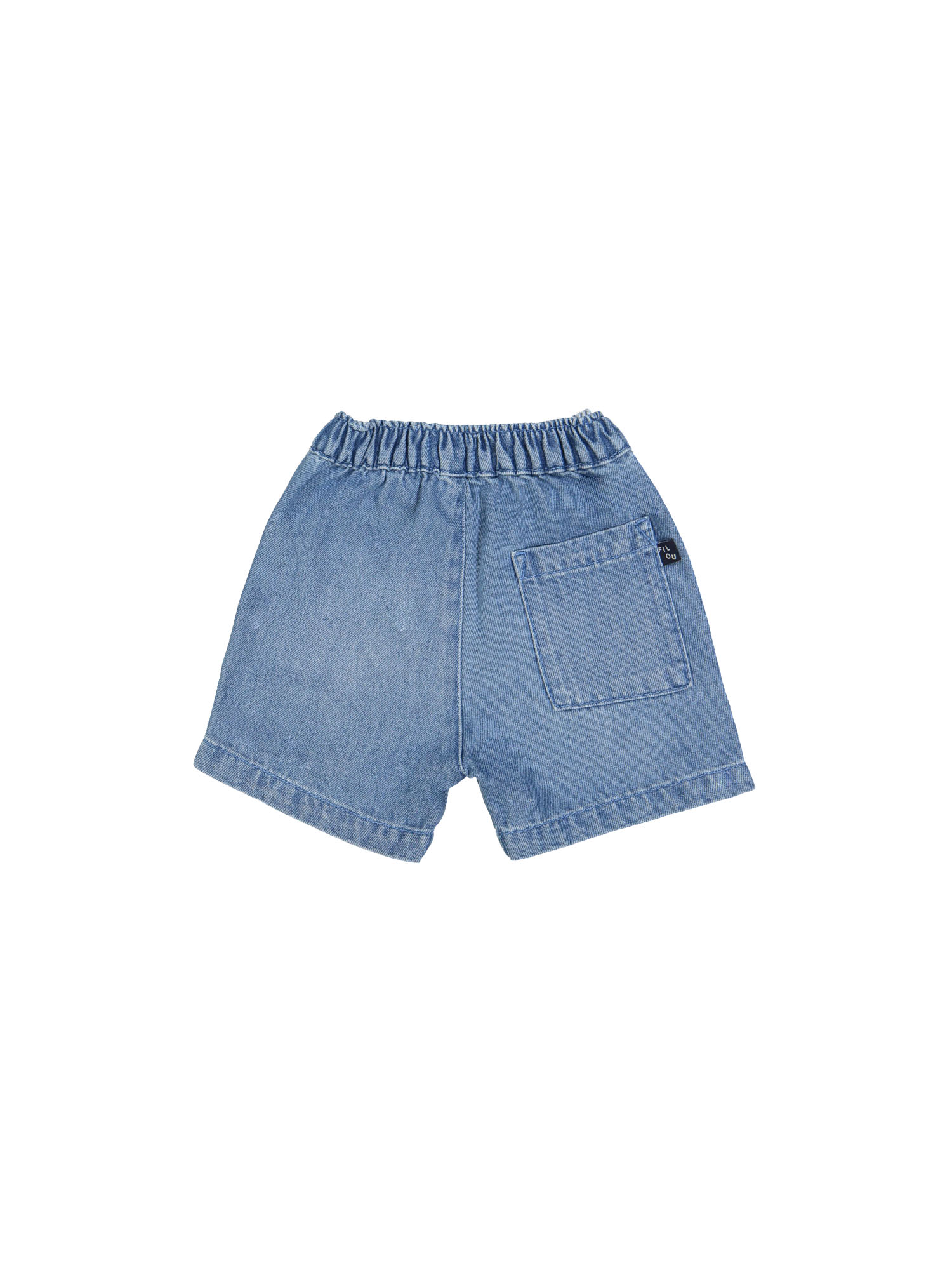 Bermuda jeans stone bleach