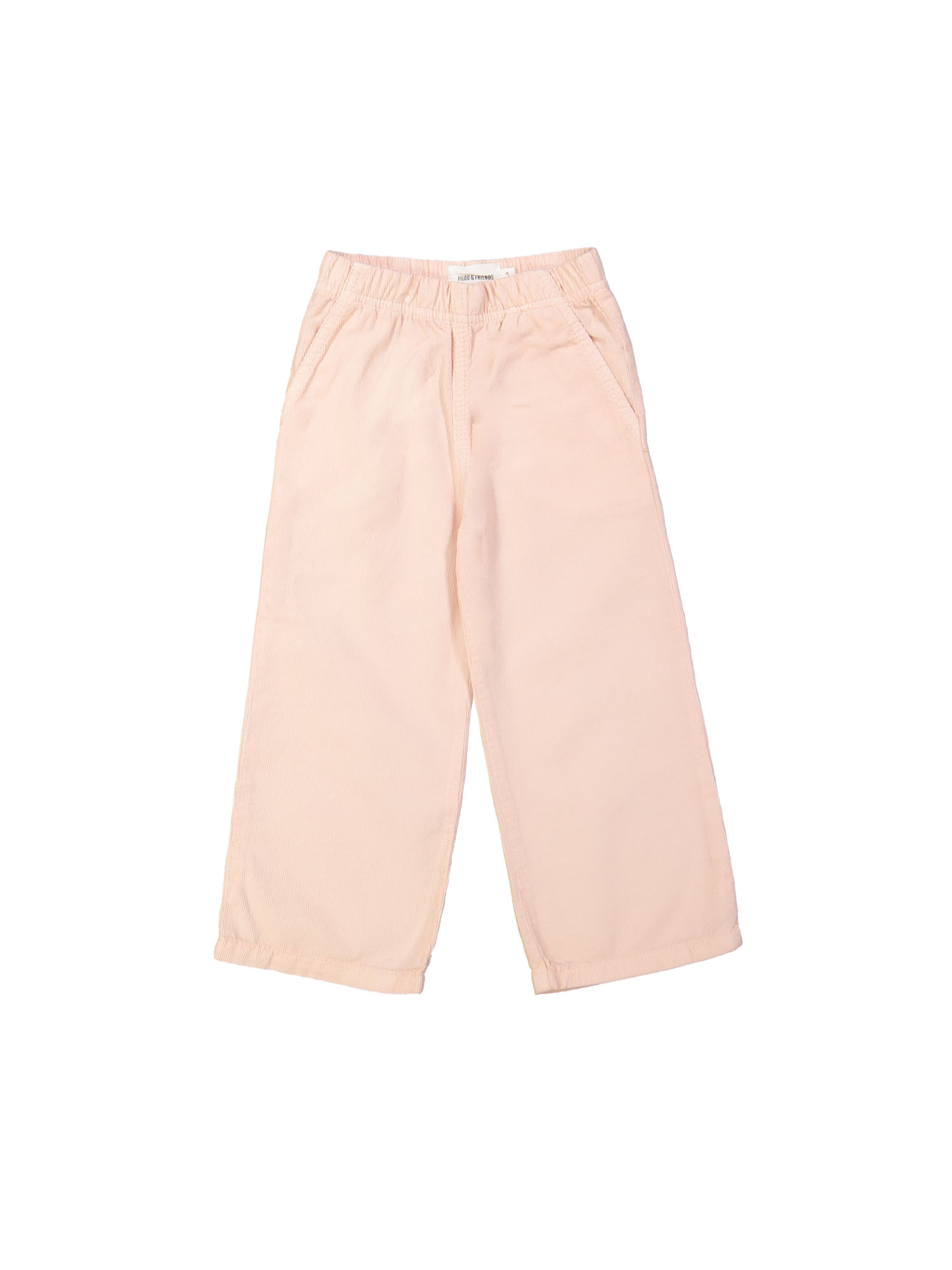 Comfy broek rib lichtroze 12m
